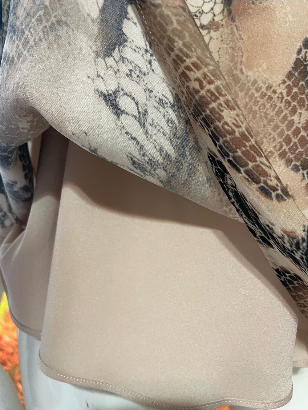 Haute Hippie Snake Print Blouse - Picture 8 of 14